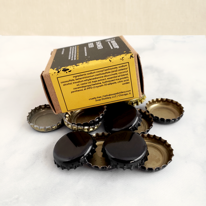 Shower Beer Conditioning Shampoo Bar Box Side