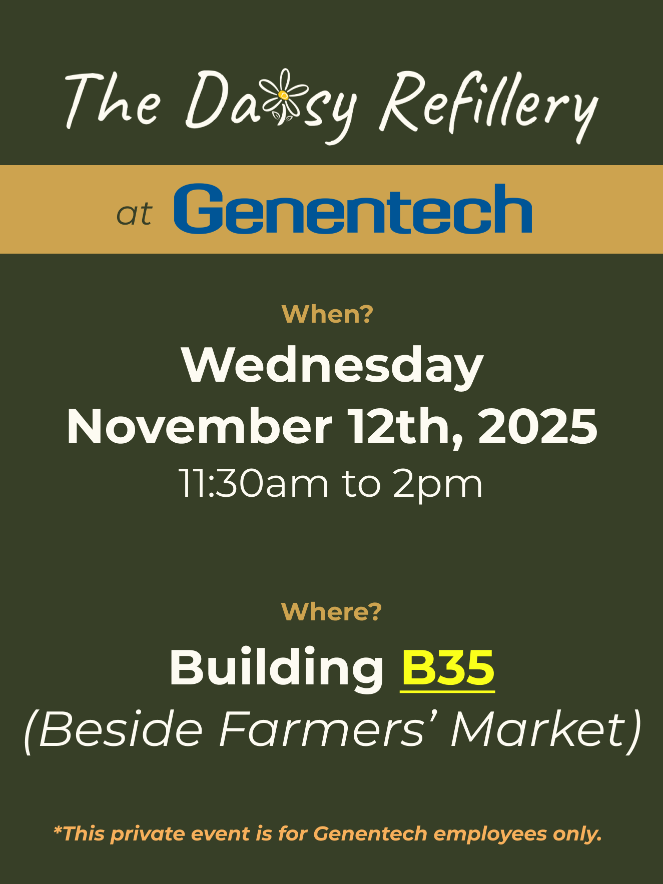 Zero Waste Refill Event with The Daisy Refillery