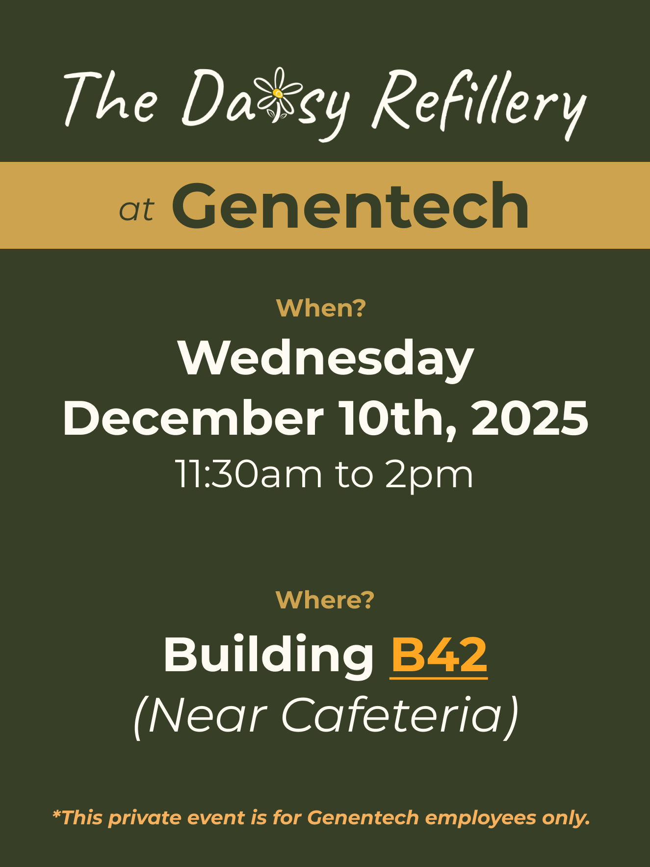 Zero Waste Refill Event with The Daisy Refillery