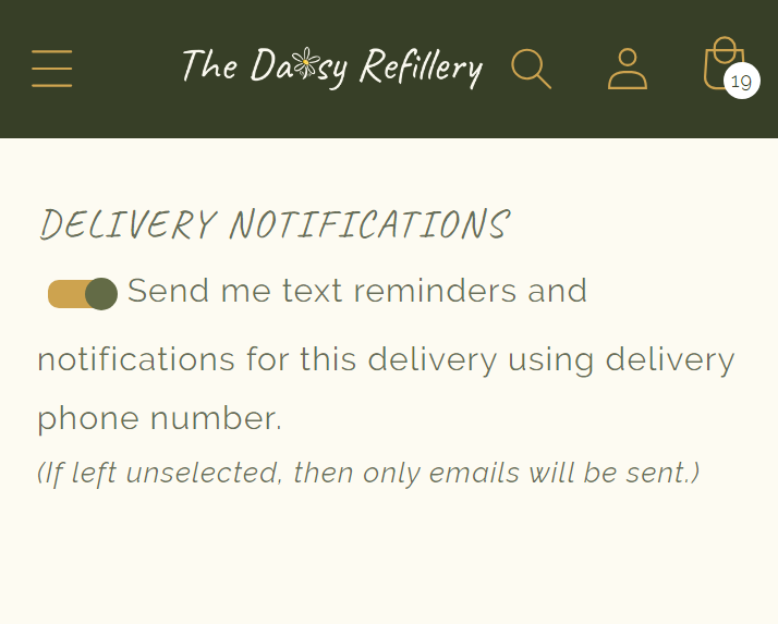 The Daisy Refillery Laundry Products