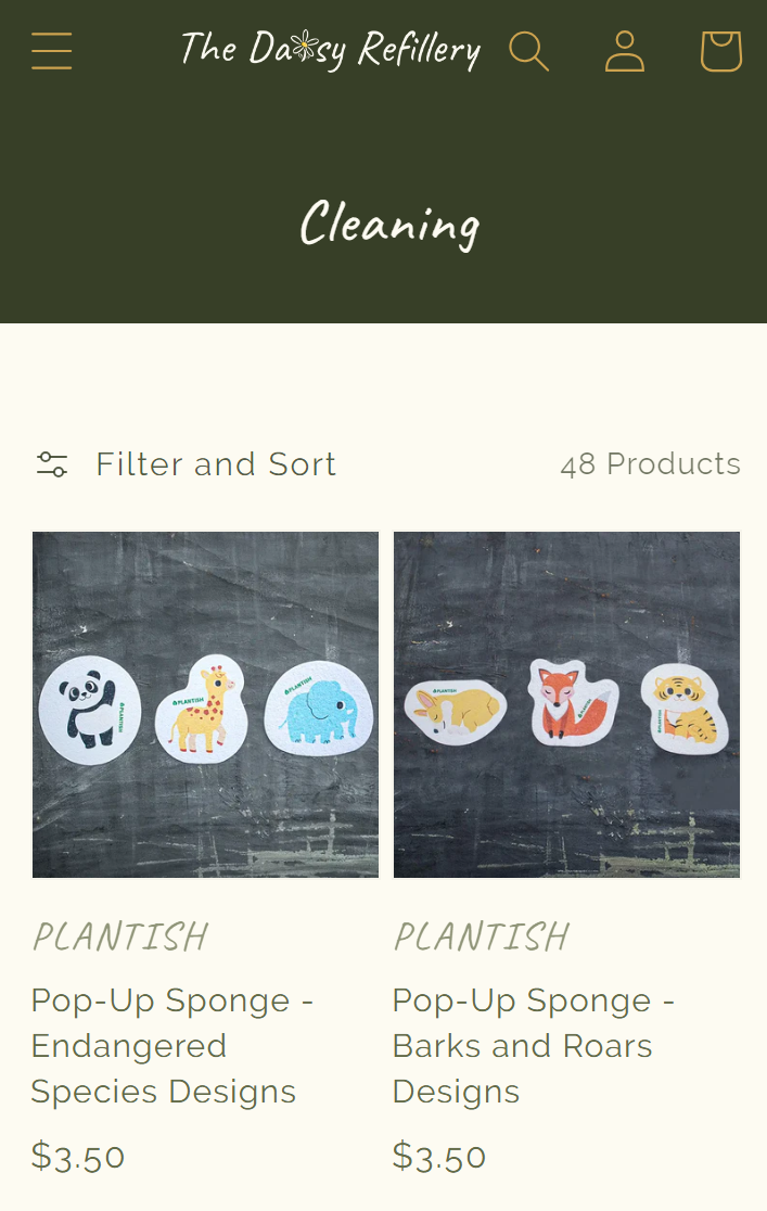 The Daisy Refillery Cleaning Products