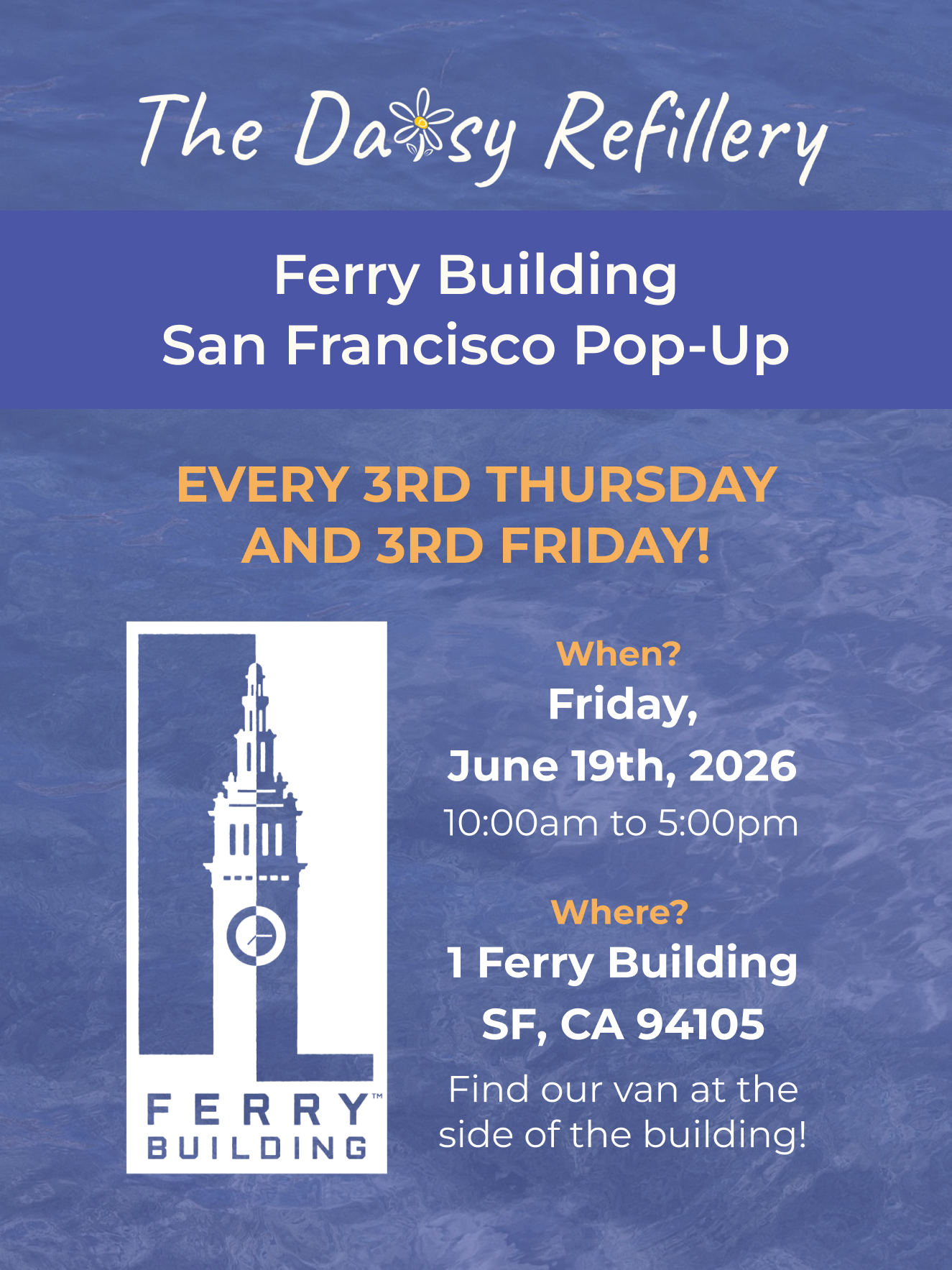 Zero Waste Refill Event with The Daisy Refillery