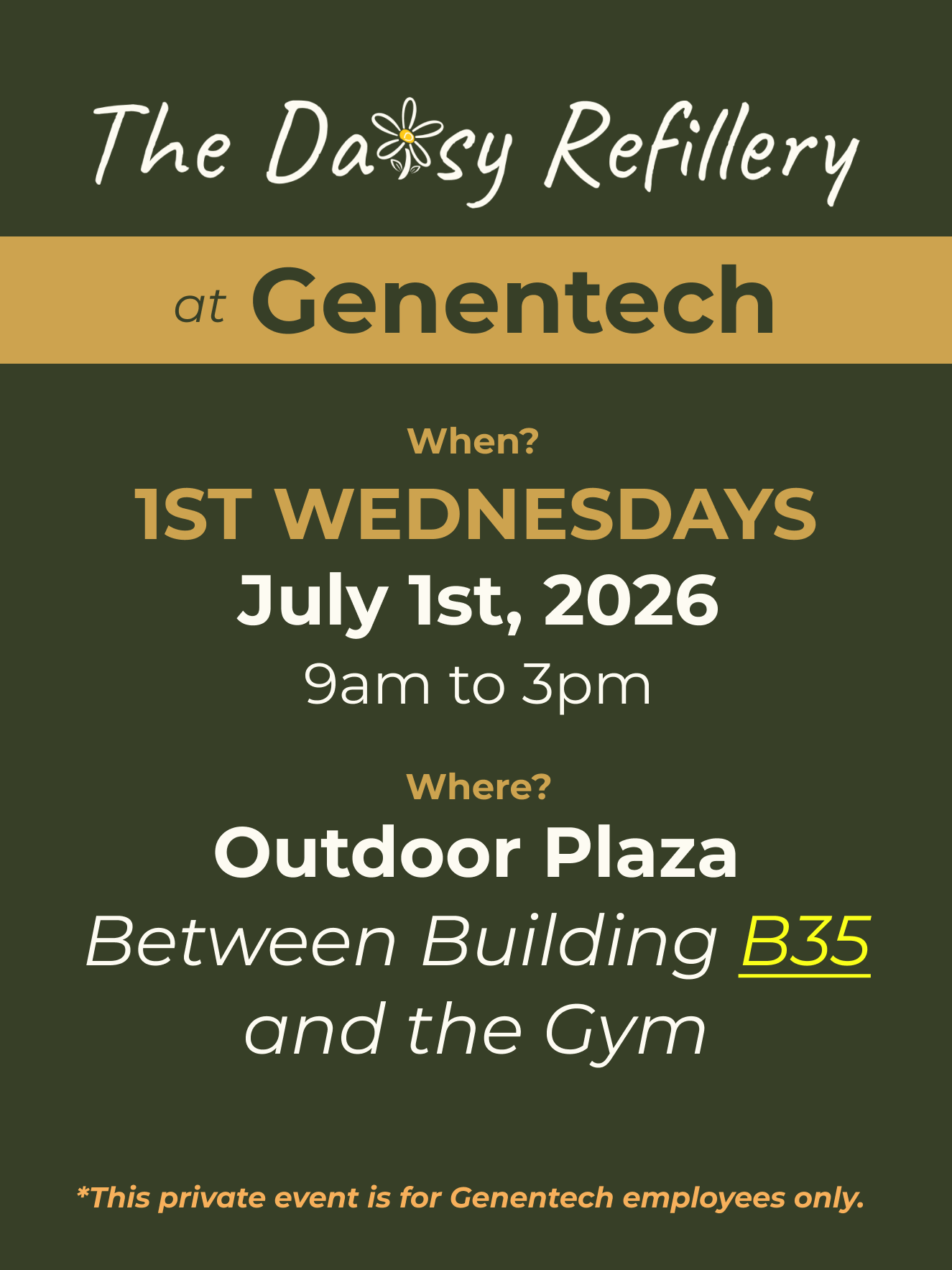 Zero Waste Refill Event with The Daisy Refillery