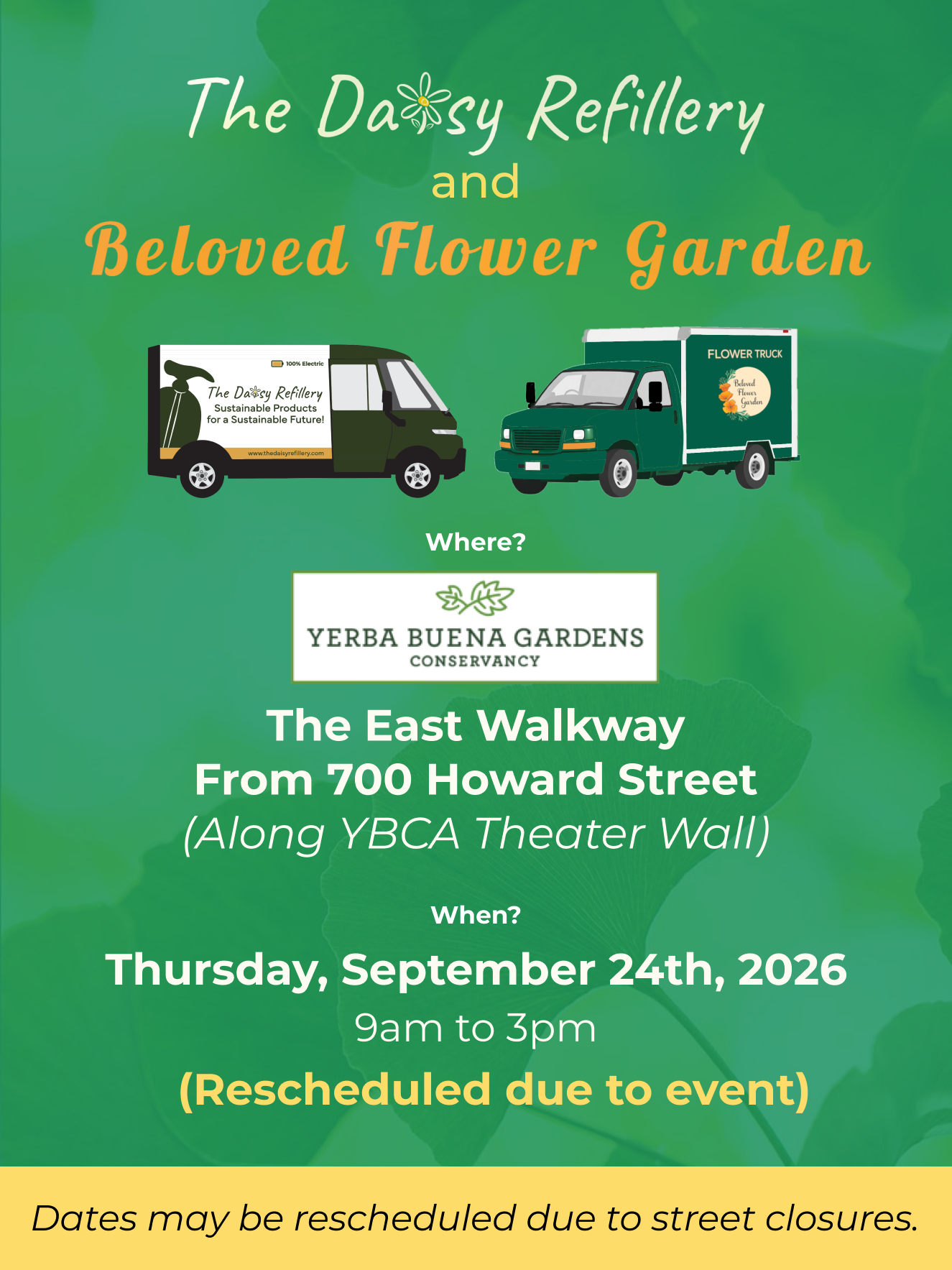 Zero Waste Refill Event with The Daisy Refillery