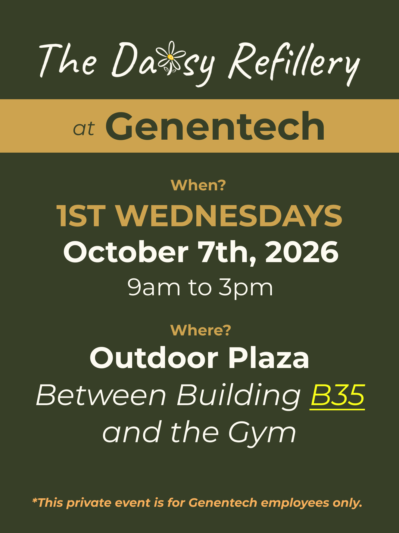 Zero Waste Refill Event with The Daisy Refillery
