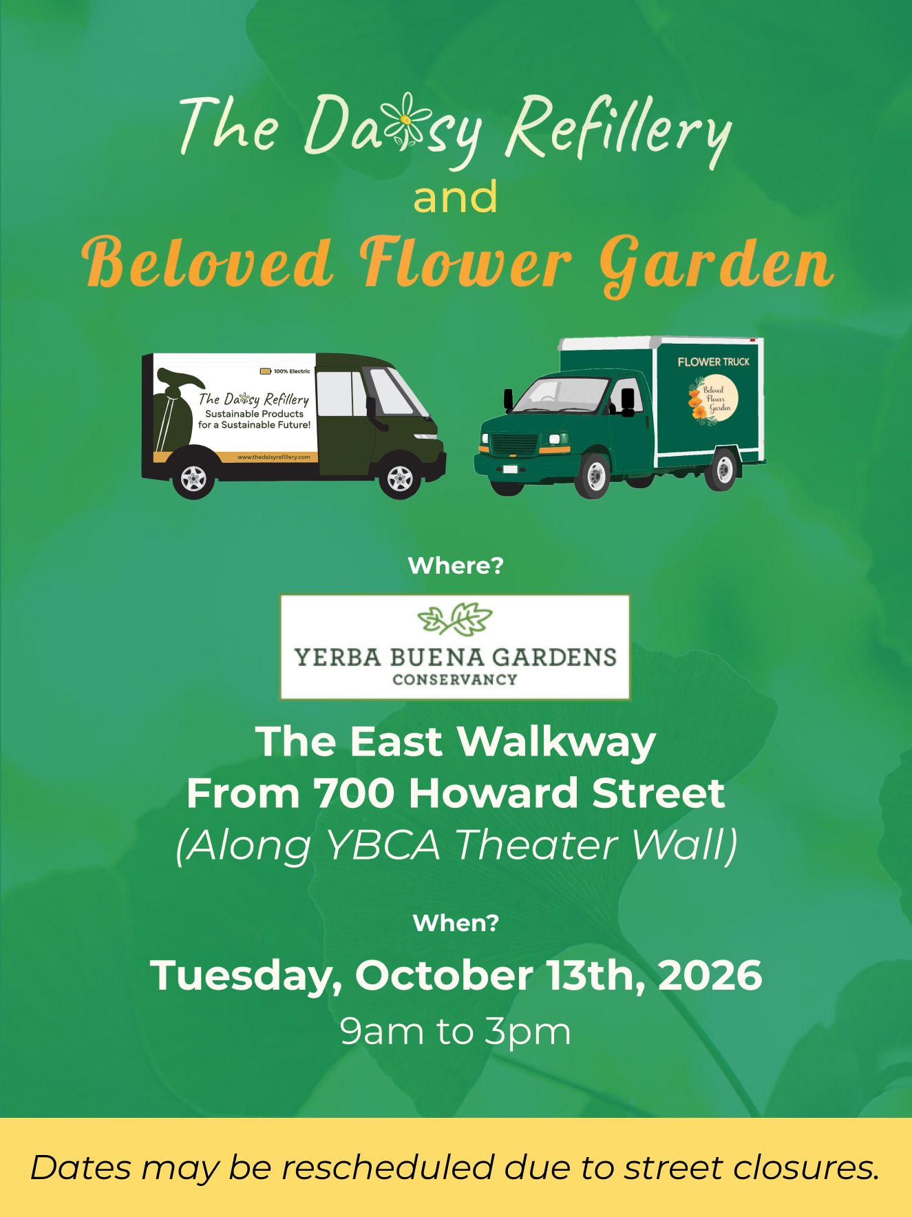 Zero Waste Refill Event with The Daisy Refillery