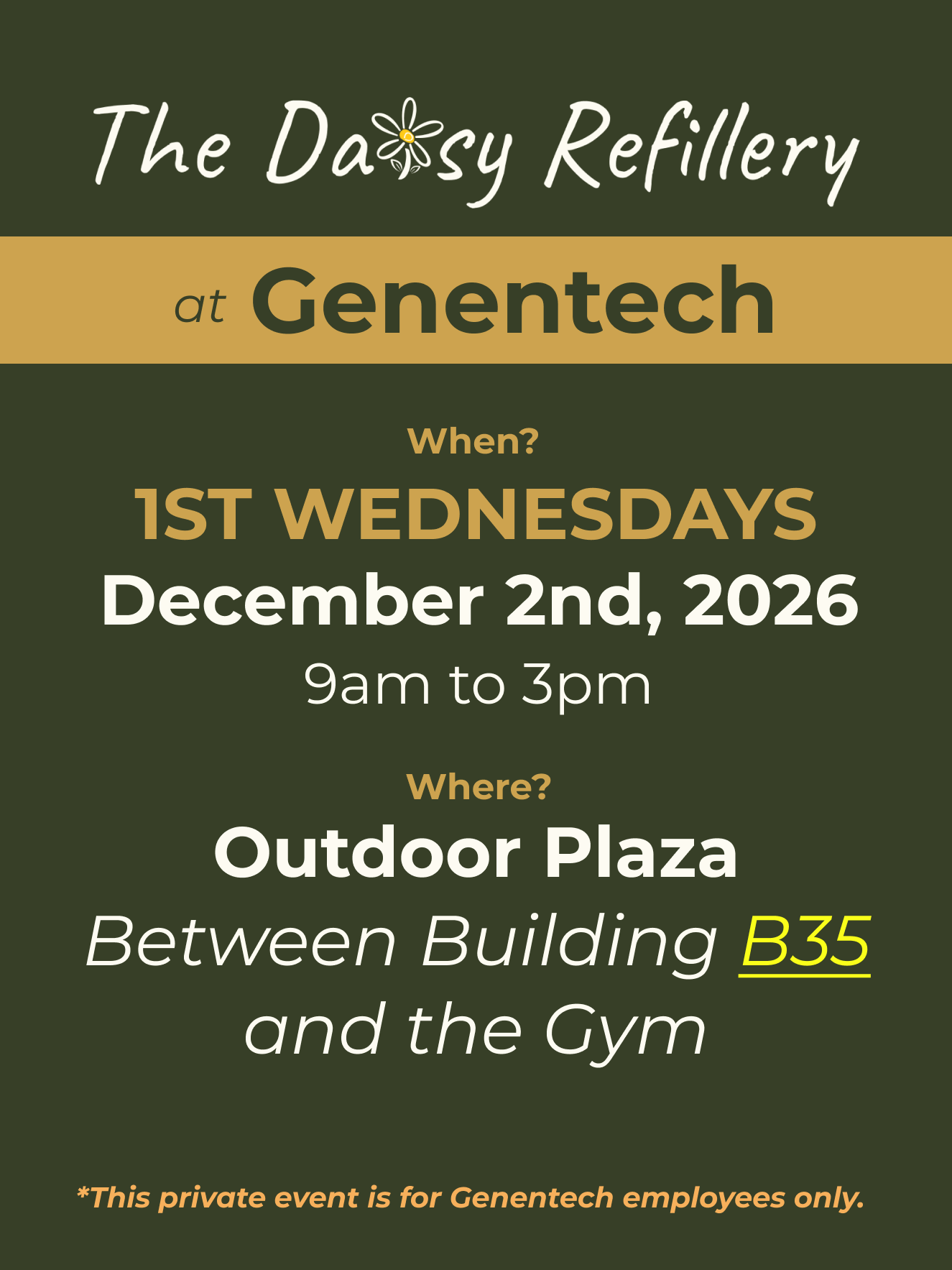 Zero Waste Refill Event with The Daisy Refillery