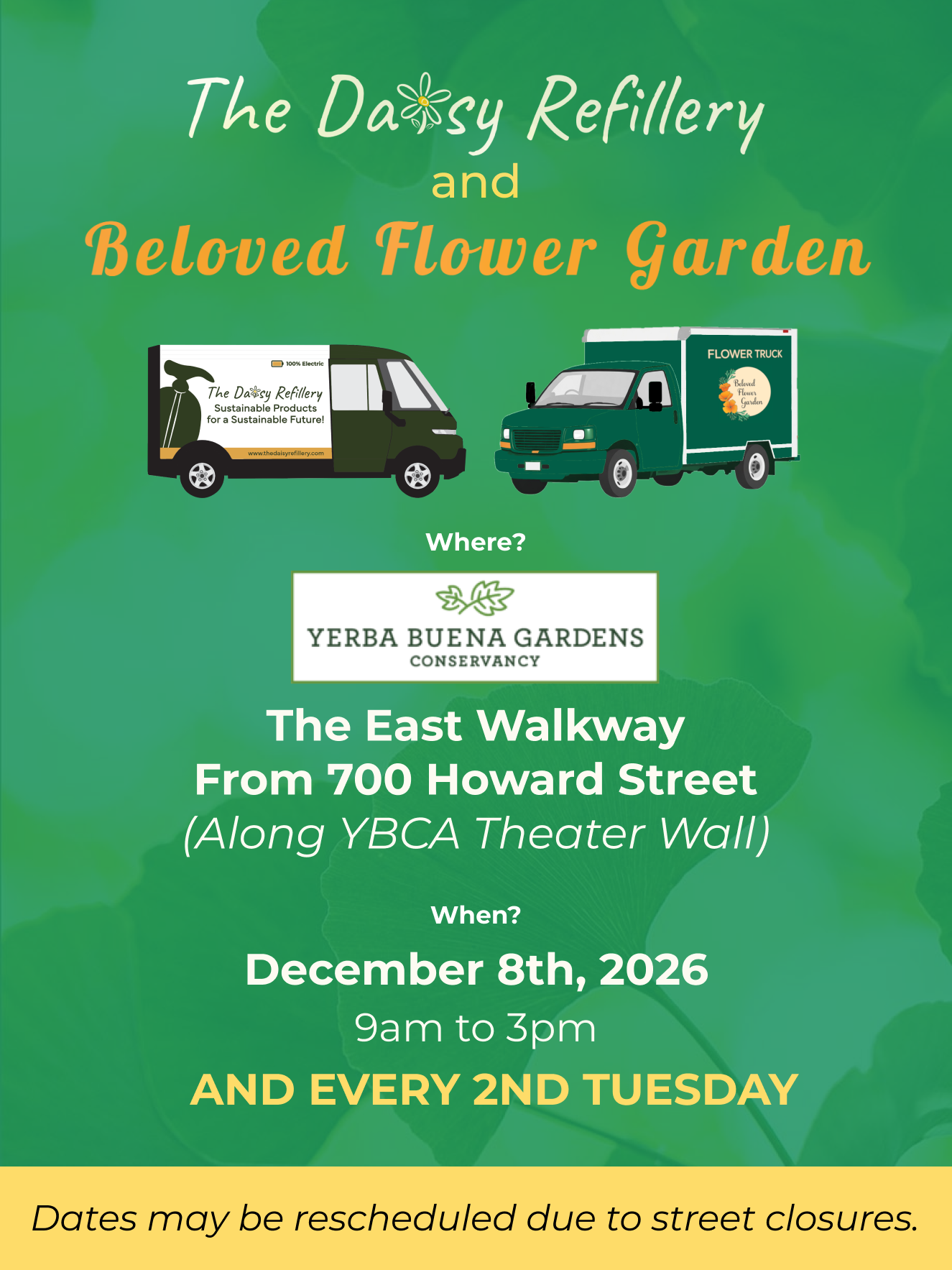 Zero Waste Refill Event with The Daisy Refillery