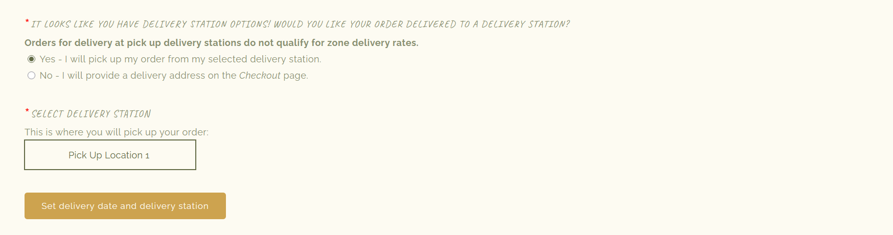 The Daisy Refillery Delivery Station
