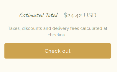 The Daisy Refillery Check Out Button